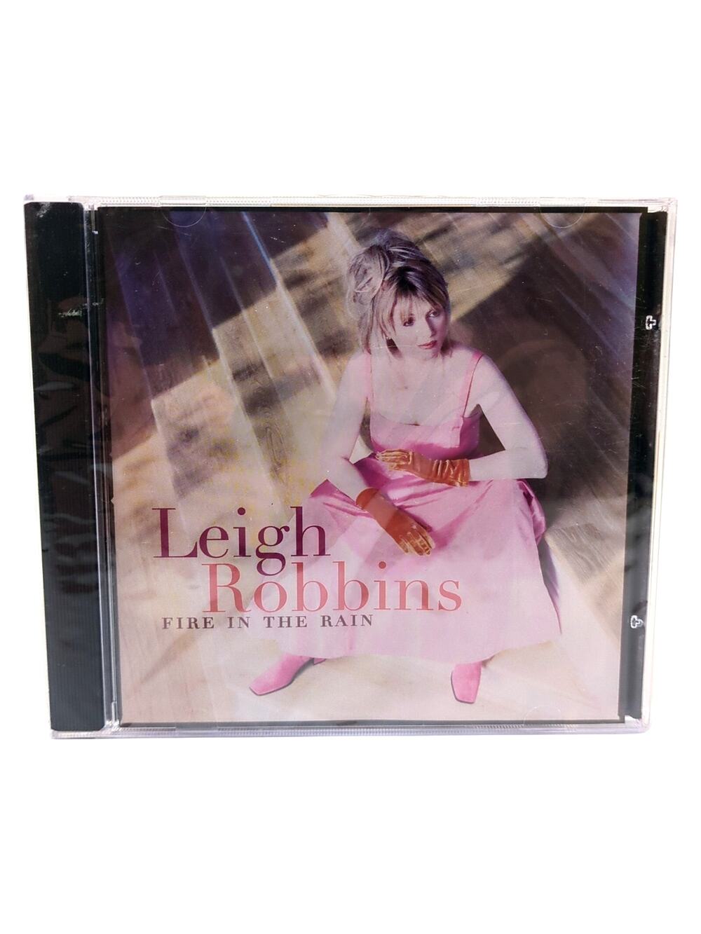 Leigh Robbins Fire In The Rain Album CD Brand New Sealed 2000 Jack Attack Record